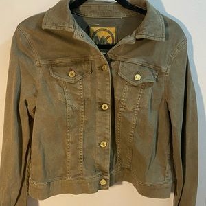 Michael Kors cropped military jacket
